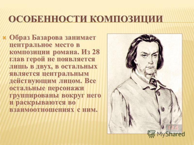 Образ Базарова отцы и дети