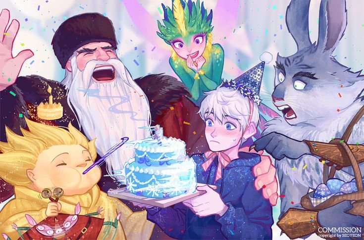 Хранители снов ледяной Джек и зубная Фея