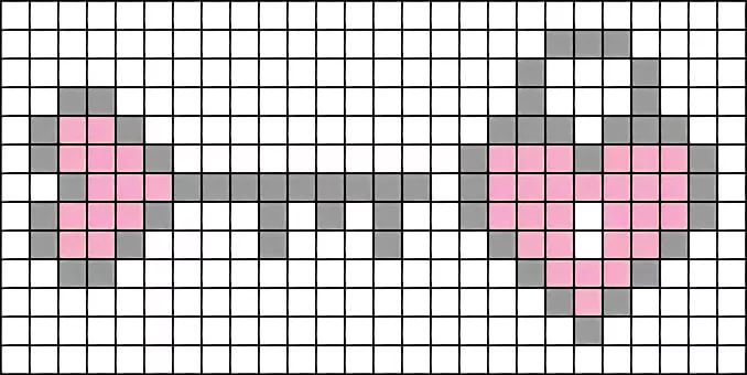 По клеточкам картинки маленькие