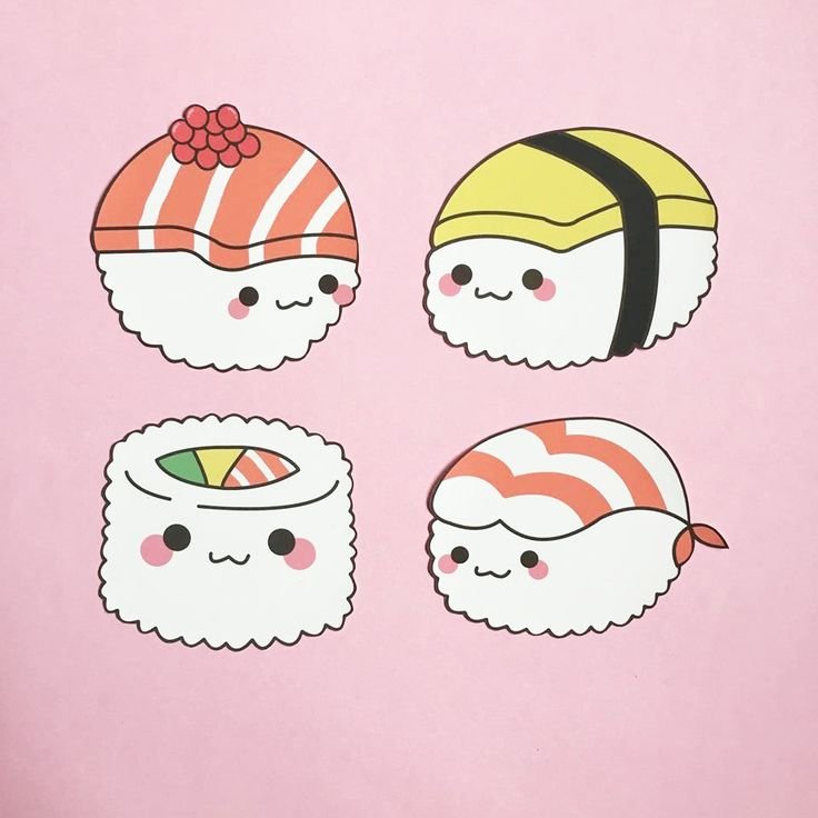 Кавайные суши и роллы