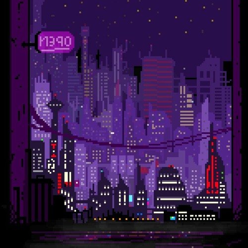 Pixel Art город