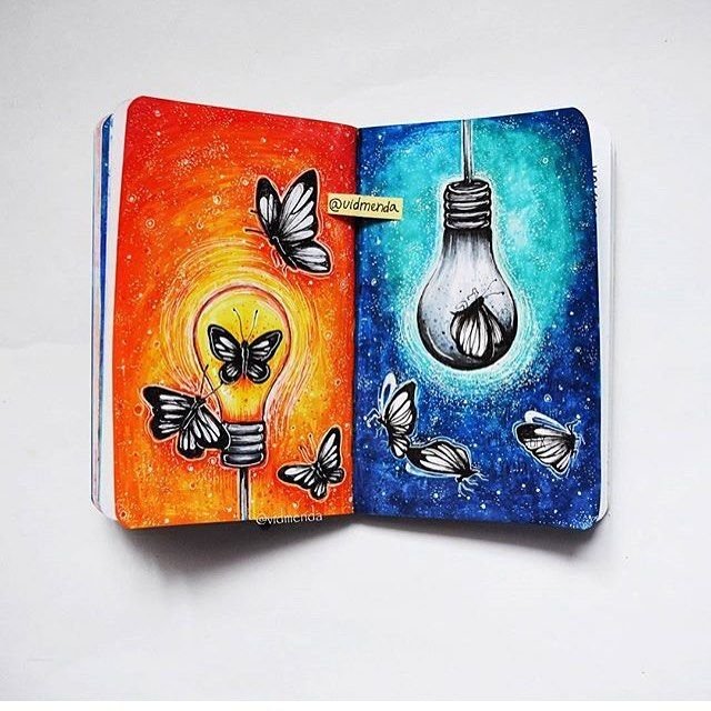 Маленькие рисунки для скетчбука