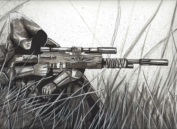 Имперский снайпер вархаммер 40000