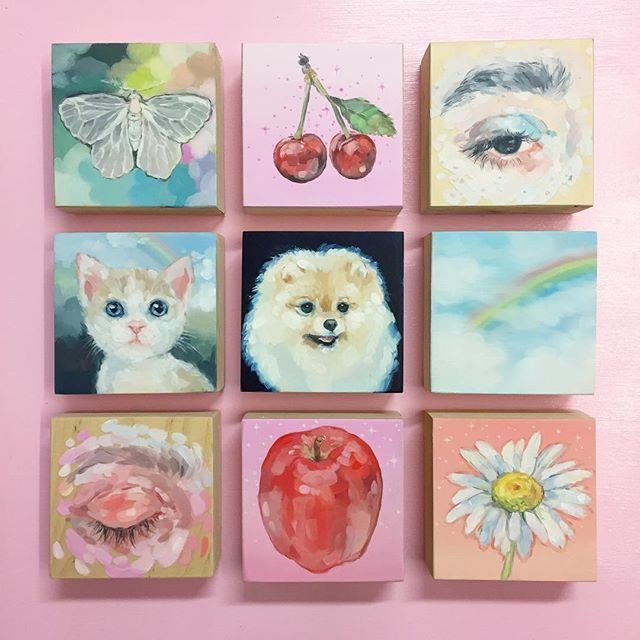 Рисование акрилом