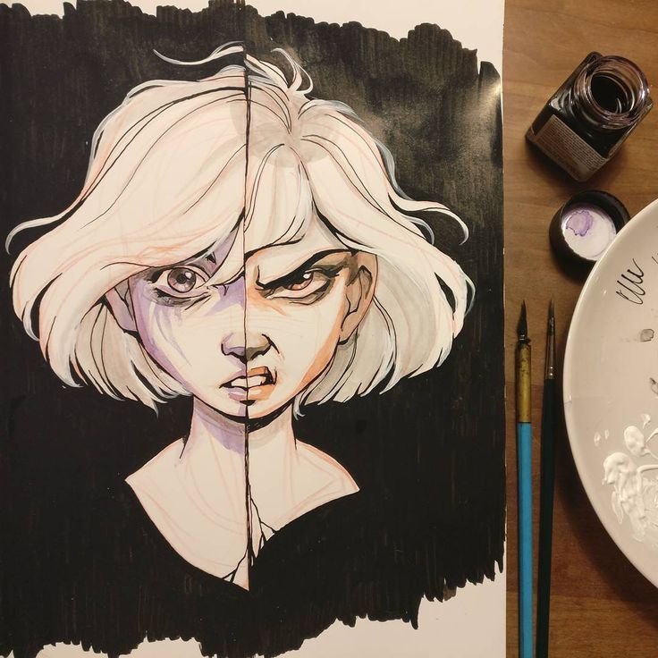 Зарисовки в скетчбук