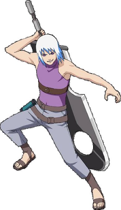 Суйгецу Наруто в полный рост