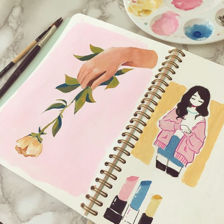 Рисунки для скутч бука