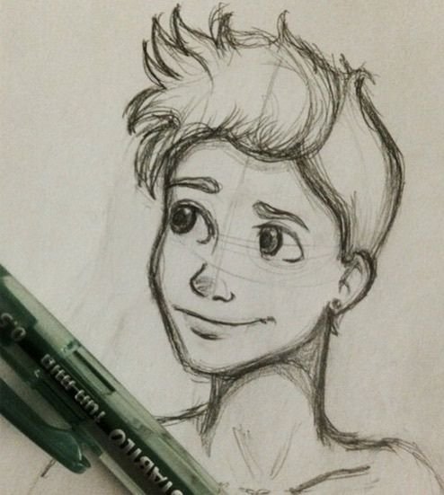 Карандашный стиль рисования