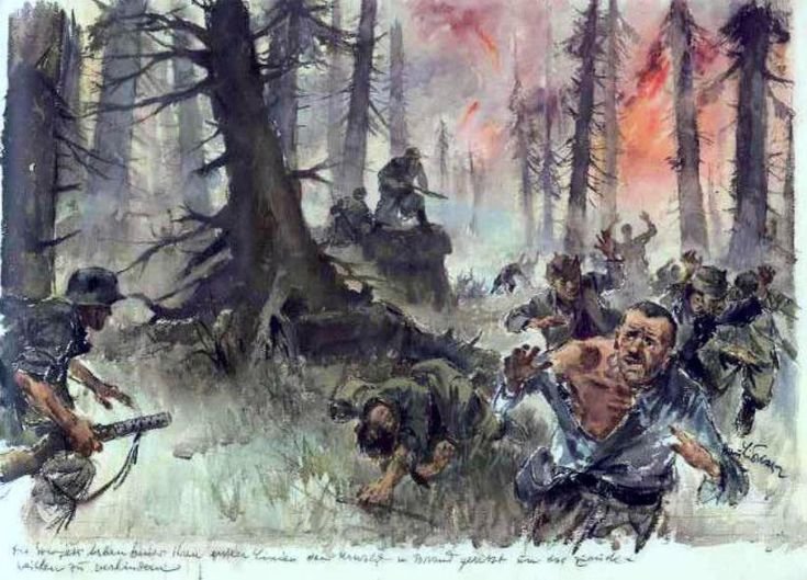 Батальная живопись третьего рейха