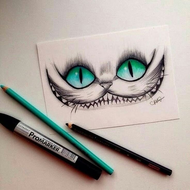 Необычные рисунки карандашом
