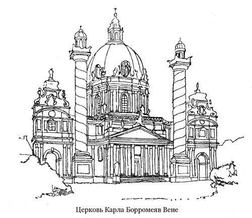 Церковь св. Карла в Вене