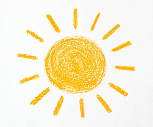 Солнце рисунок