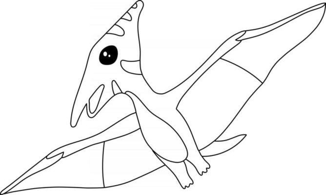 Птеродактиль рисунок
