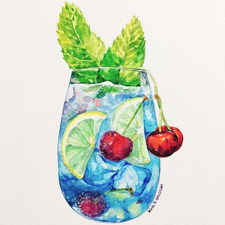 Фрукты для рисования