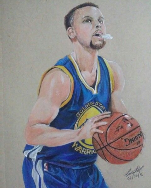 Портрет Стефана карри