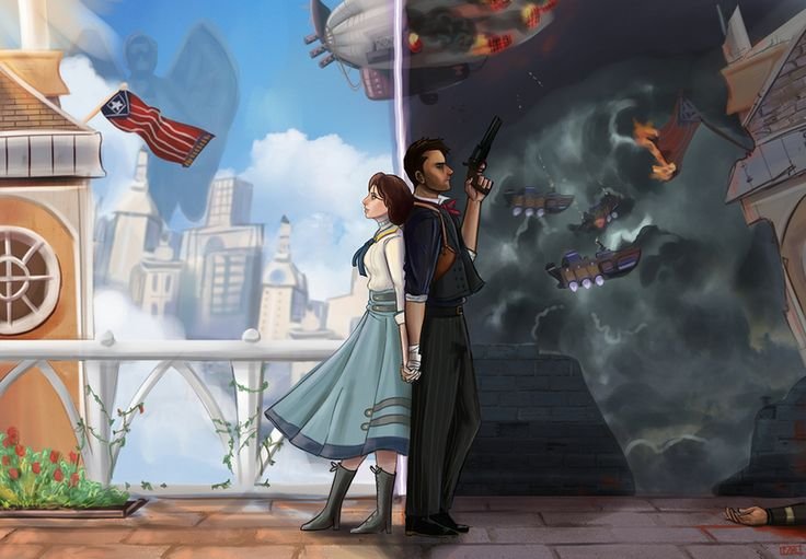Элизабет Bioshock Infinite Art