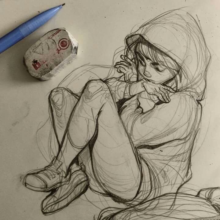 Красивые арты карандашом