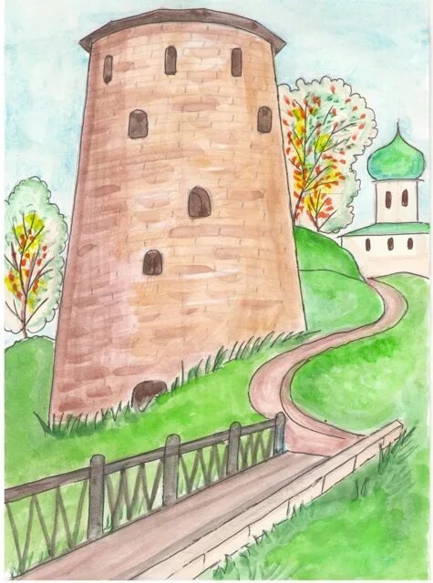 Исторический рисунок легкий