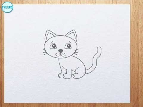Котенок для рисования