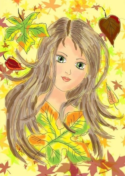 Рисунок на осеннюю тему