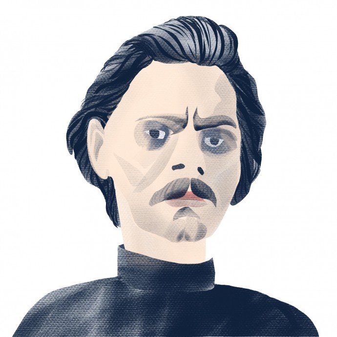 Максим Горький портрет