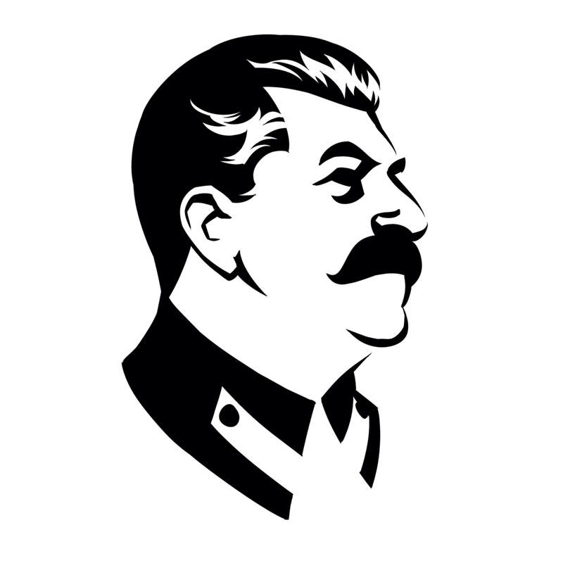 Иосиф Сталин силуэт