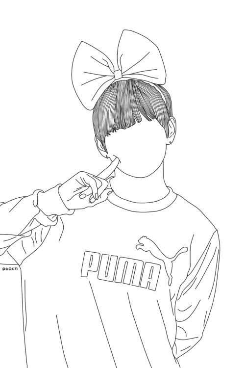 BTS рисунки