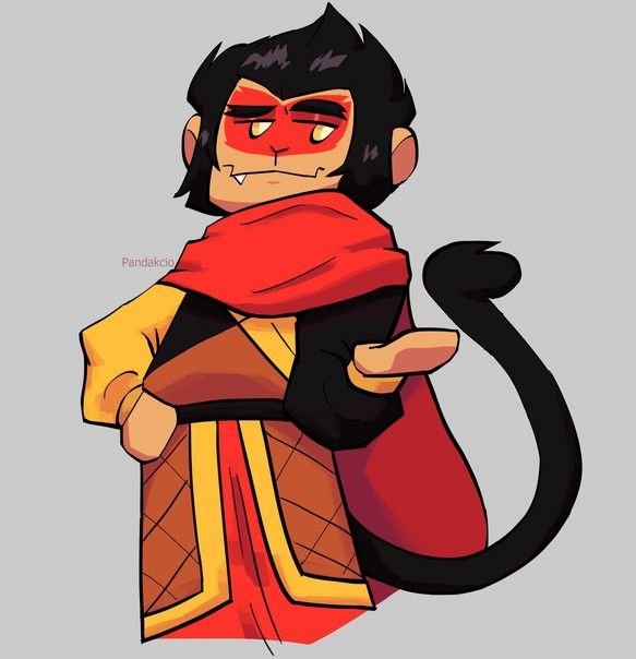 Monkie Kid Король обезьян арт