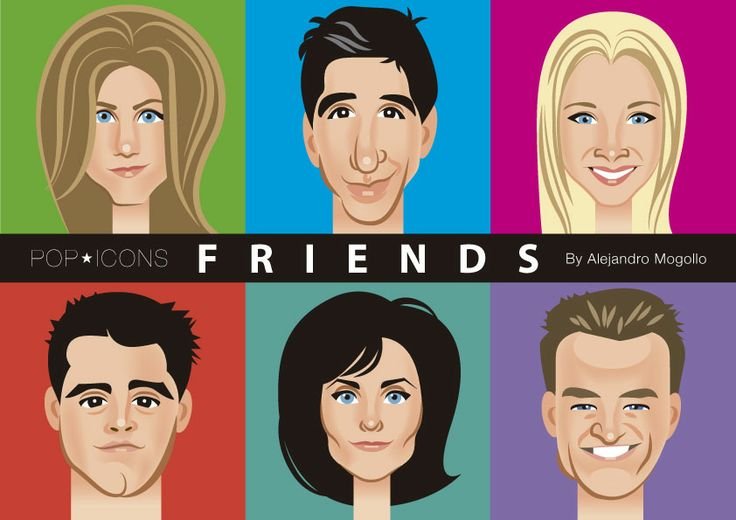 Сериал друзья арт