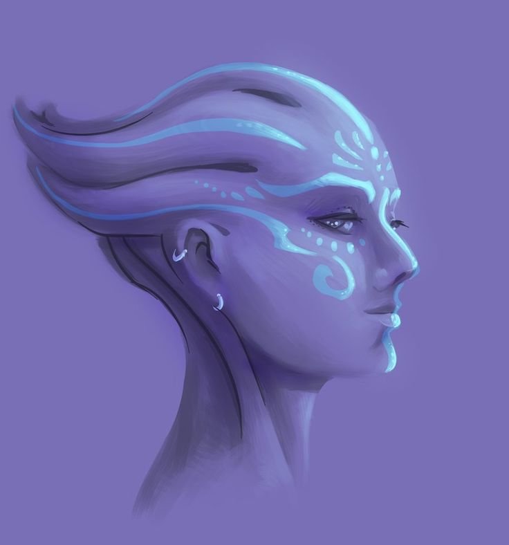 Mass Effect Азари