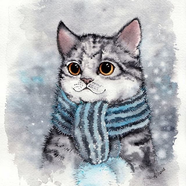 Рисунки уотяков