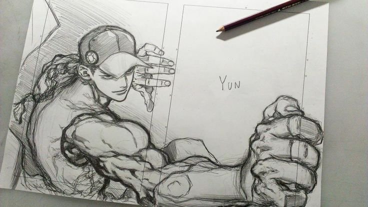 Street Fighter рисунки