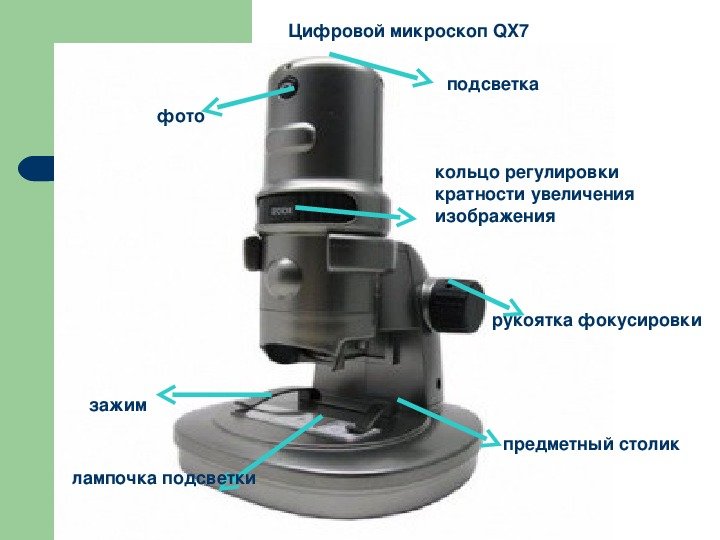 Цифровой микроскоп qx5 строение