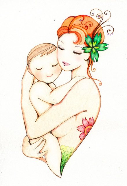 Рисунок мамы