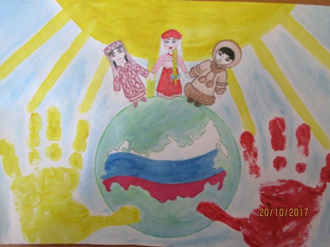 Рисунок на тему день народного единства
