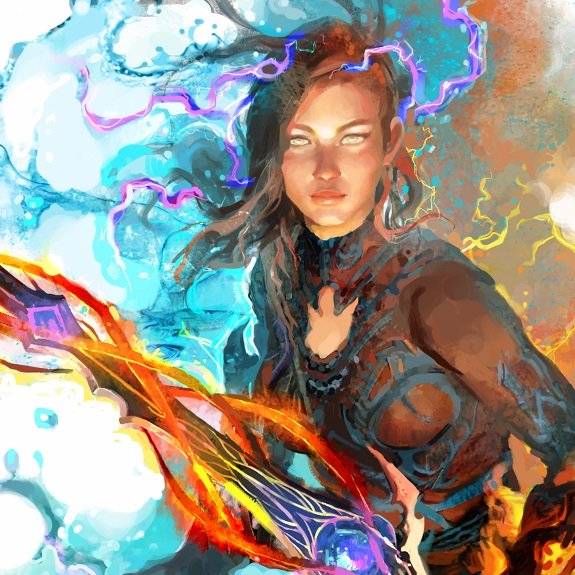 Guild Wars 2 Elementalist Art