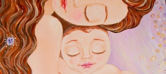 Рисунок на тему материнство
