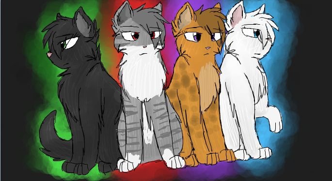 Коты Воители CASCADINGSERENITY смерти