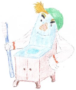 Рисунок Мойдодыр Чуковский