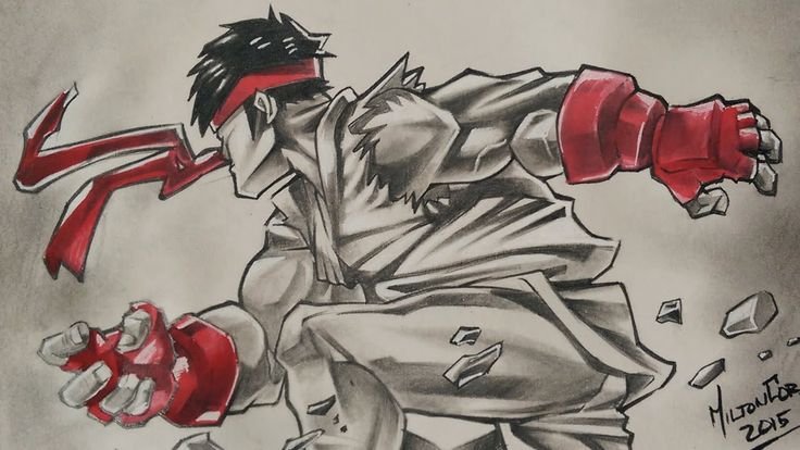 Street Fighter рисунки
