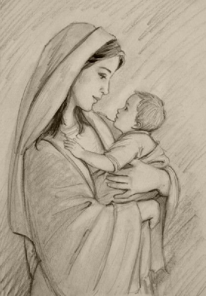 Рисунок ко Дню матери