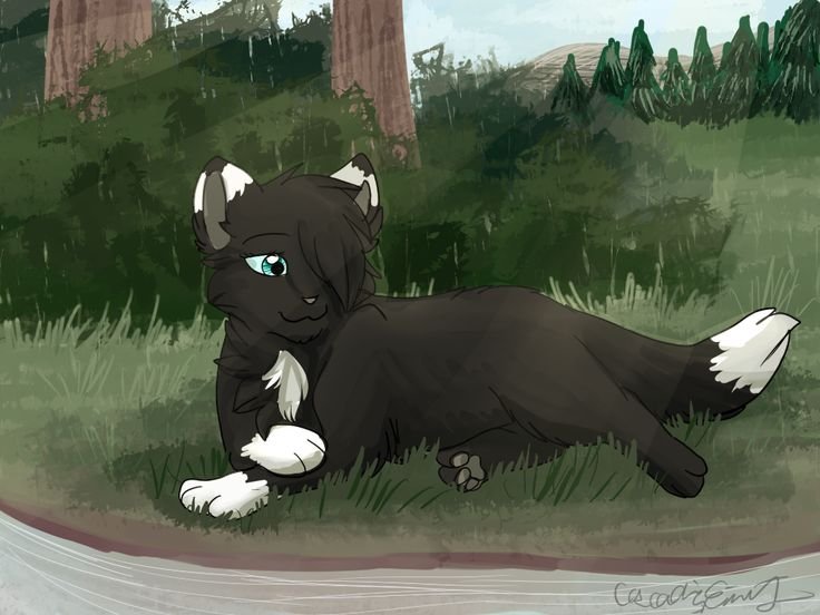 Коты Воители CASCADINGSERENITY семья