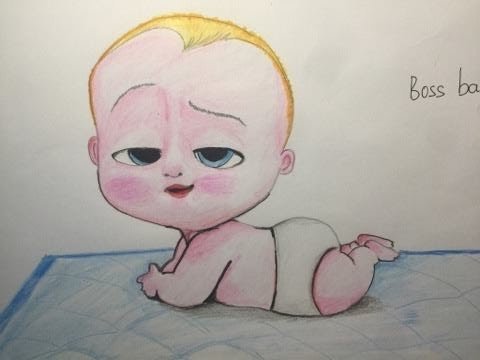 Босс молокосос рисунок для срисовки
