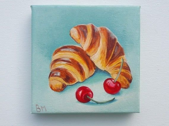 Круассан рисунок