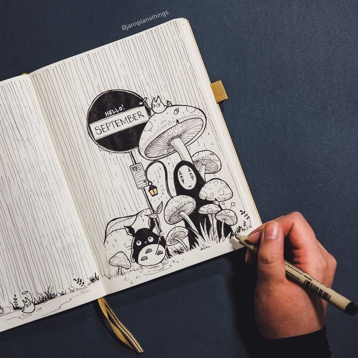 Рисунки для скетчбука