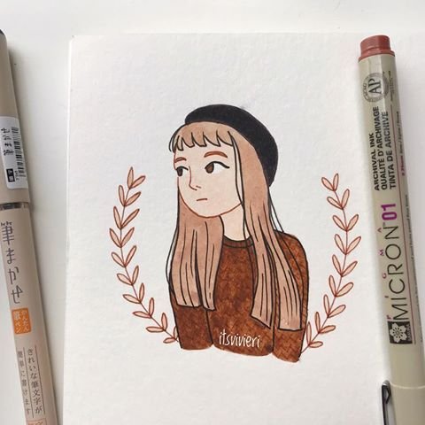 Рисунки в скетчбуке для срисовки