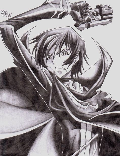 Lelouch Shirley draw Art
