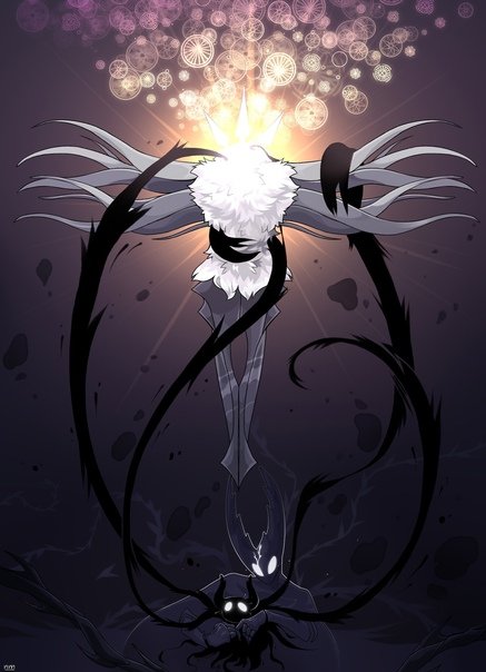 Серая плакальщица Hollow Knight
