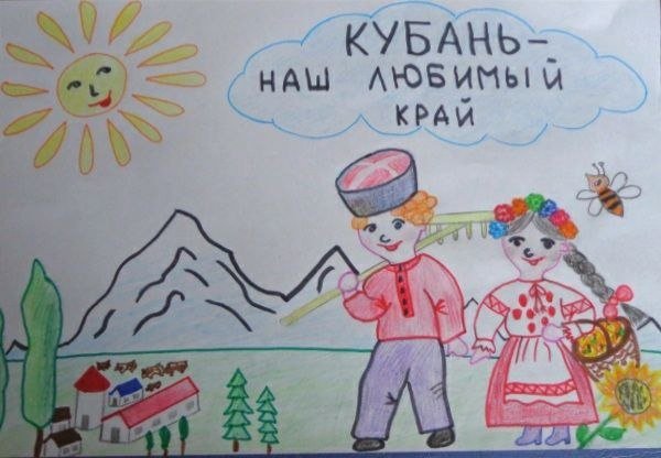 Плакат на тему Кубань