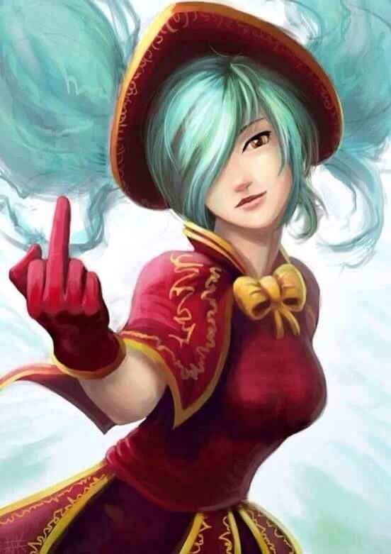 League of Legends Сона +18